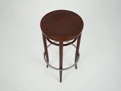 Vintage Thonet Stuhl Barhocker Hocker Mid Century Nr 204