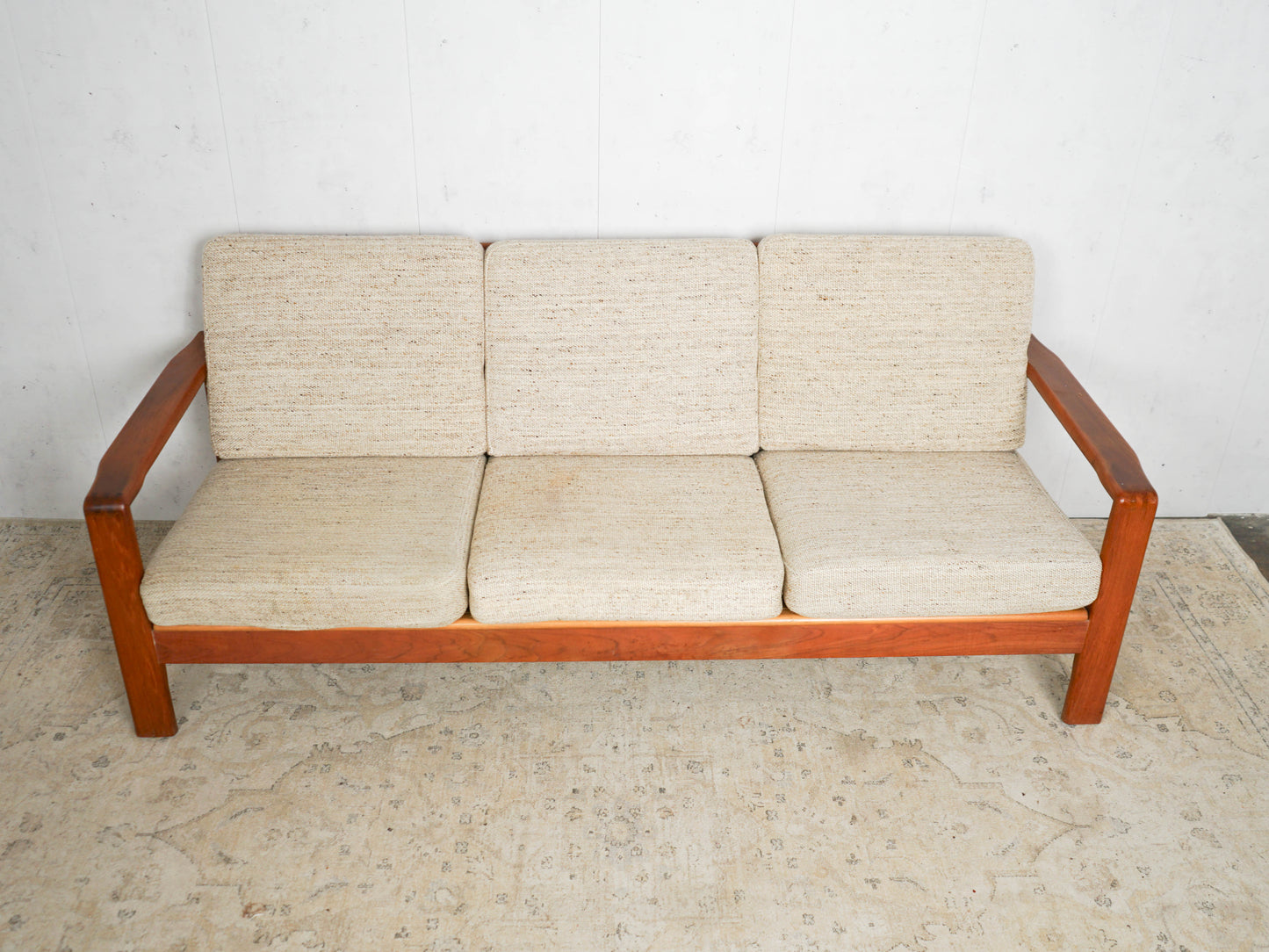 Vintage Teak Sofa Couch 60er Mid Century Retro Dänisch