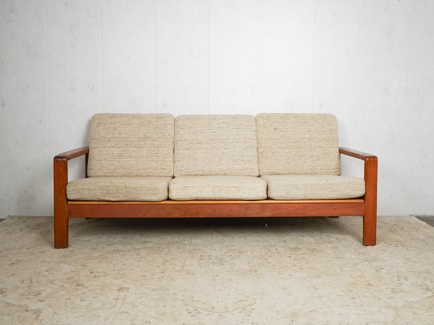 Vintage Teak Sofa Couch 60er Mid Century Retro Dänisch