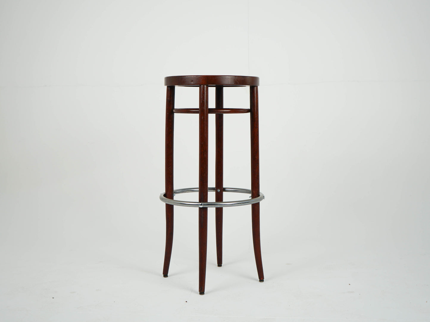 Vintage Thonet Stuhl Barhocker Hocker Mid Century Nr 204