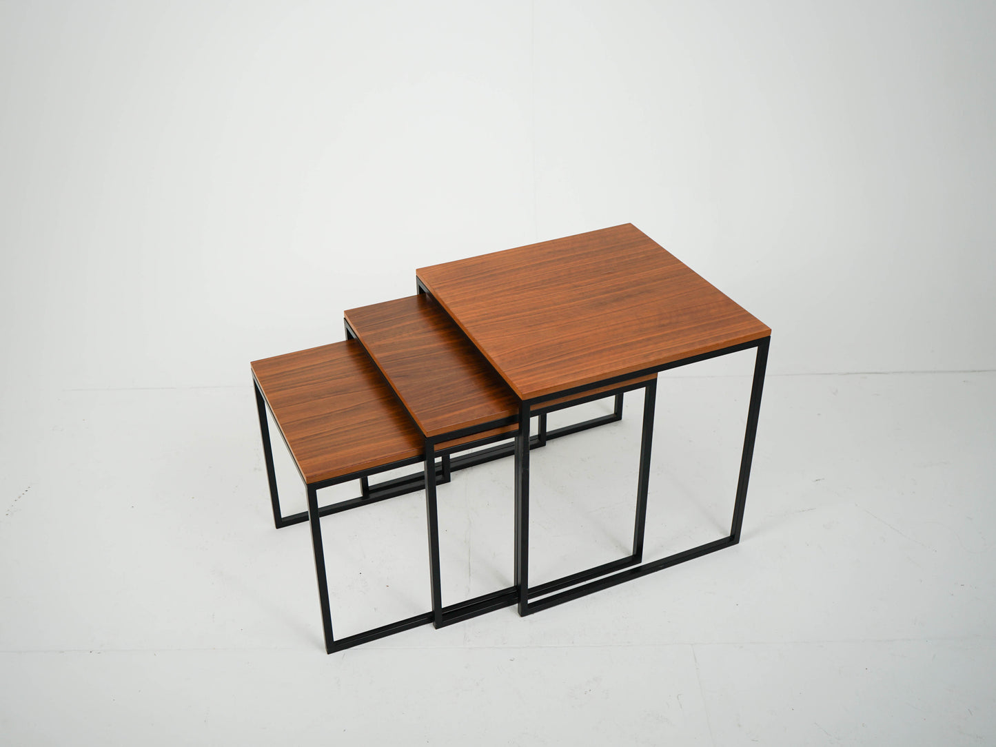 Teak Satztische Couchtisch Dänisch Vintage 60er Mid Century