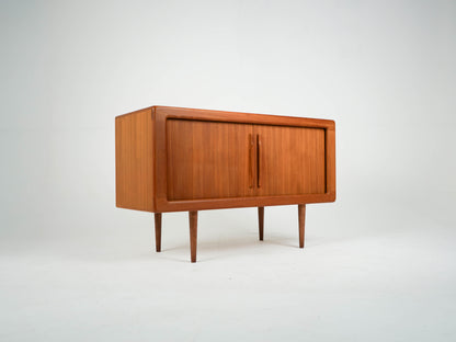 Teak Sideboard Dyrlund Jalousie Schrank Vintage 60er Mid Century