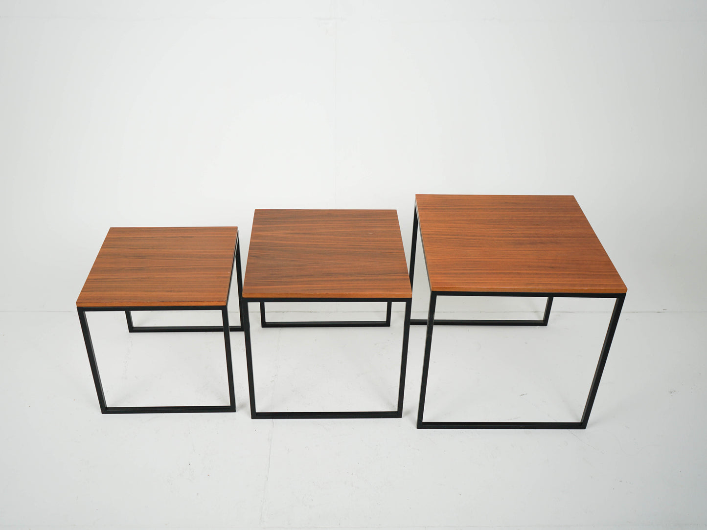 Teak Satztische Couchtisch Dänisch Vintage 60er Mid Century