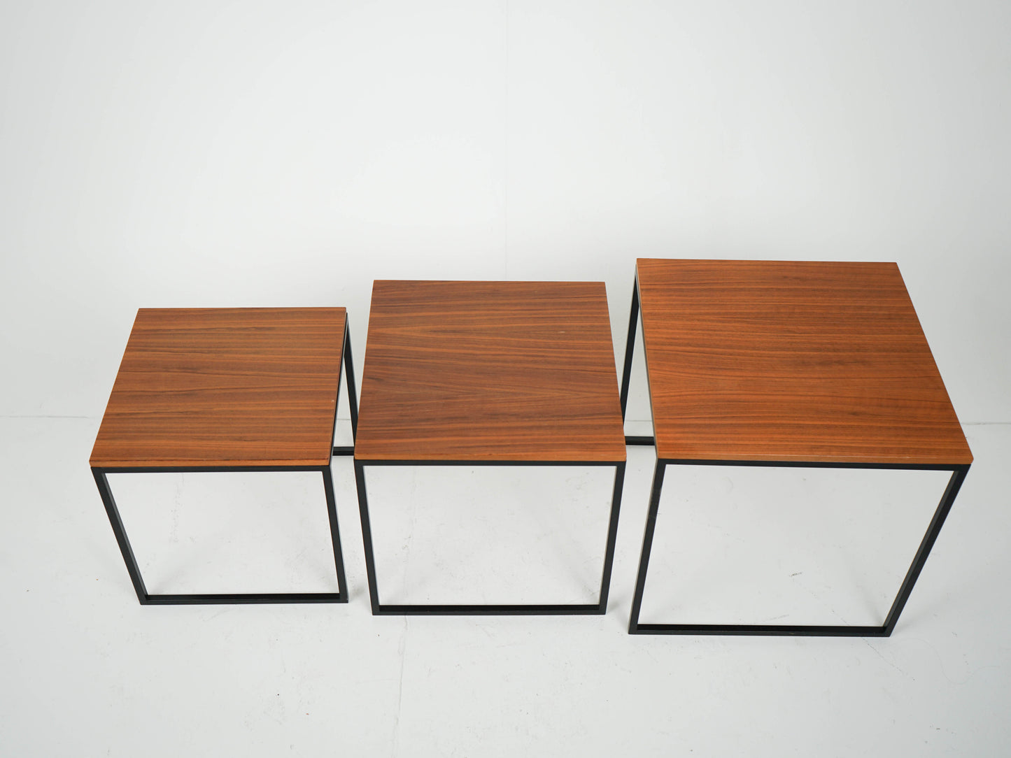 Teak Satztische Couchtisch Dänisch Vintage 60er Mid Century