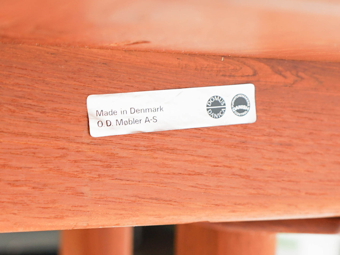 Teak Tisch Esstisch Dänisch Vintage Glostrup Mid Century