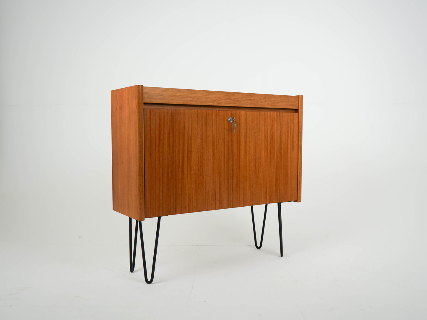 Teak Schrank Sideboard Bar Vintage 60er Mid Century