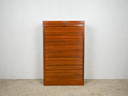 Teak Jalousieschrank Kommode Dänisch Vintage 60er Mid Century