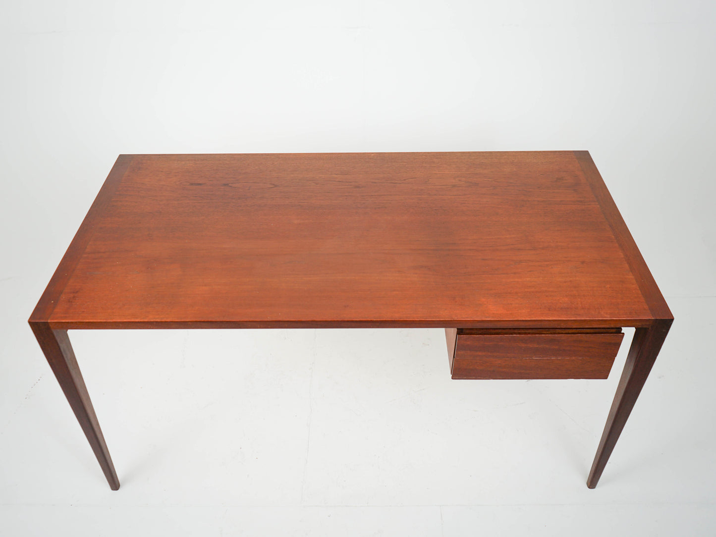 Teak Schreibtisch Vintage 60er Mid Century Retro Dänisch