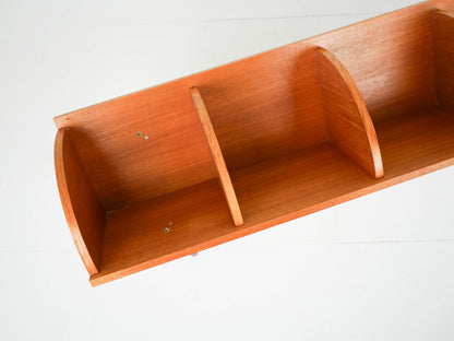 Teak Schallplatten Regal Vinyl Dänisch Vintage 60er Mid Century