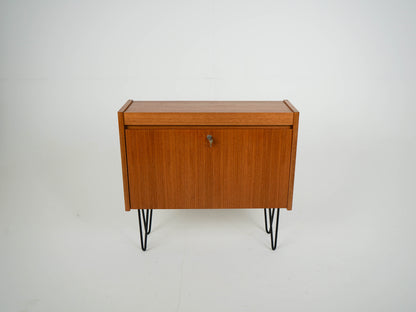 Teak Schrank Sideboard Bar Vintage 60er Mid Century