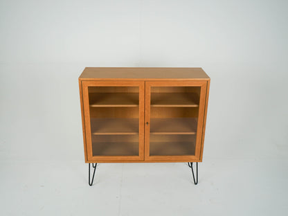 Schrank Eiche Vitrine Anrichte Dänisch Vintage 60er Mid Century