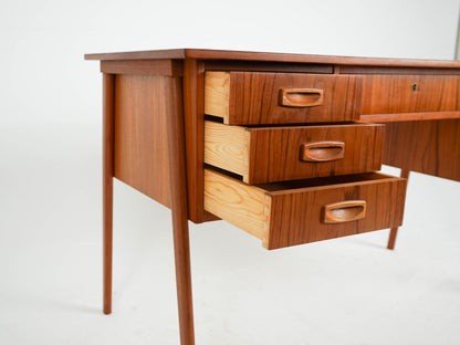 Vintage Teak Schreibtisch Desk Mid Century 60er