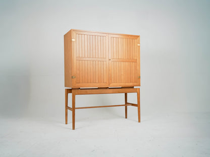 Geschirrschrank Eiche von Kurt Ostervig Vintage 60er Mid Century