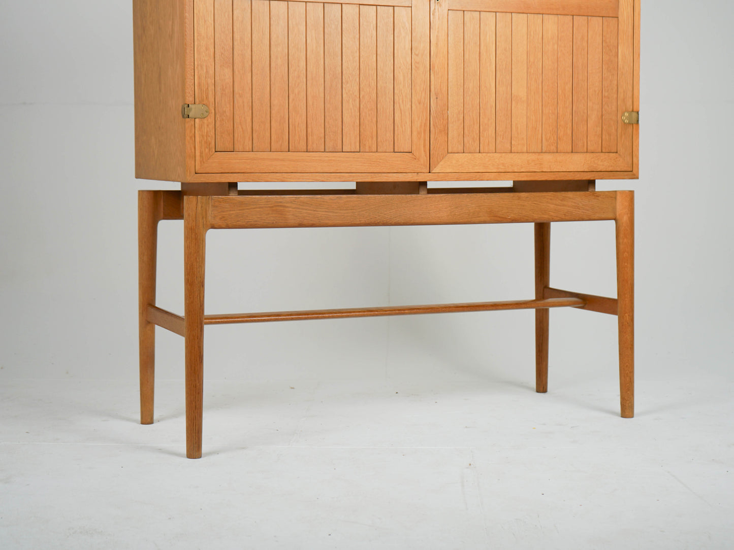 Geschirrschrank Eiche von Kurt Ostervig Vintage 60er Mid Century