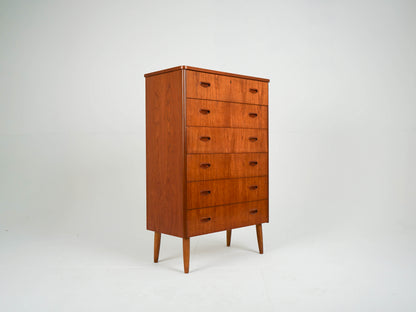 Vintage Teak Kommode Tallboy Anrichte Mid Century