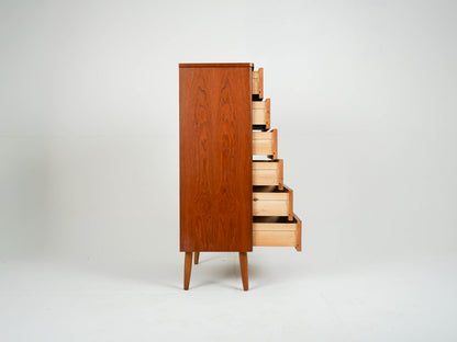 Vintage Teak Kommode Tallboy Anrichte Mid Century