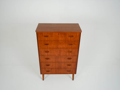 Vintage Teak Kommode Tallboy Anrichte Mid Century