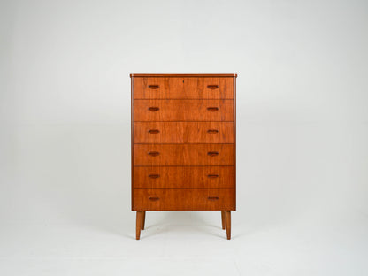 Vintage Teak Kommode Tallboy Anrichte Mid Century