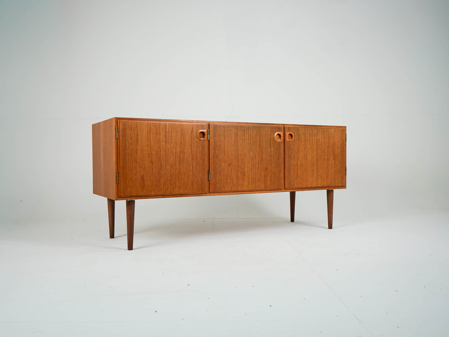 Teak Sideboard Schrank Anrichte Vinyl Vintage Mid Century