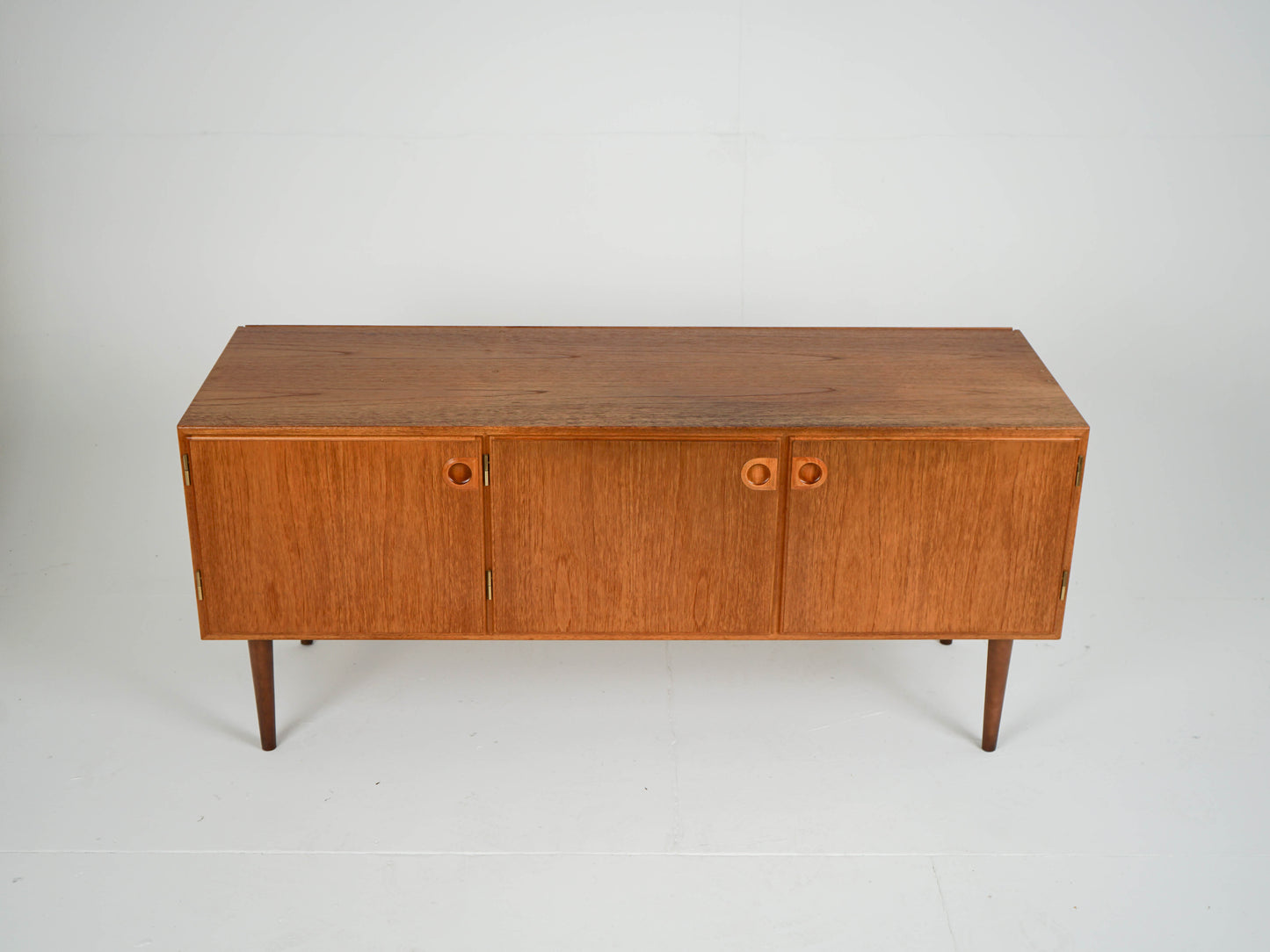Teak Sideboard Schrank Anrichte Vinyl Vintage Mid Century