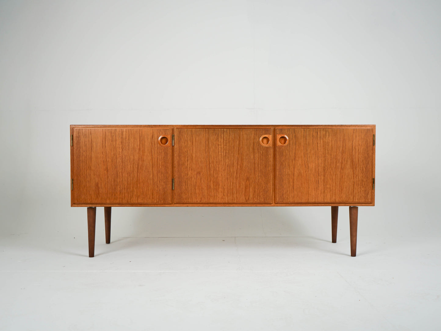Teak Sideboard Schrank Anrichte Vinyl Vintage Mid Century