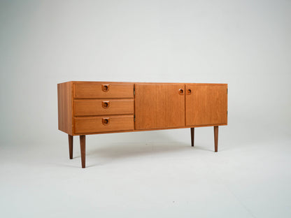 Teak Sideboard Schrank Anrichte Vinyl Vintage Mid Century