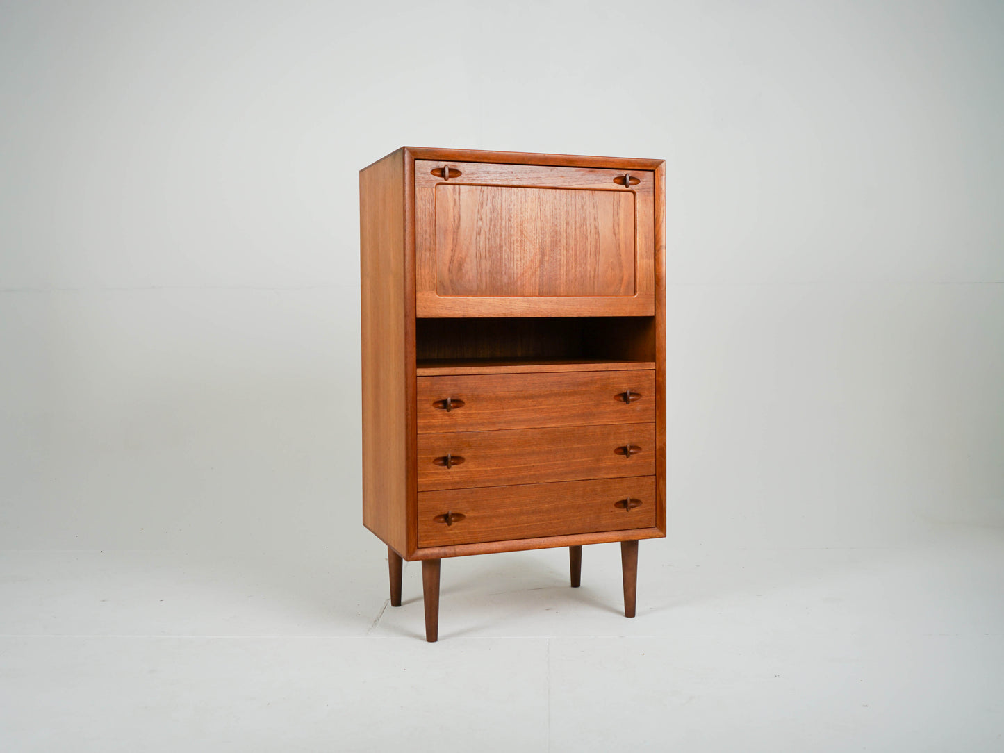 Teak Regal Schrank Sideboard Bar Vintage 60er Mid Century