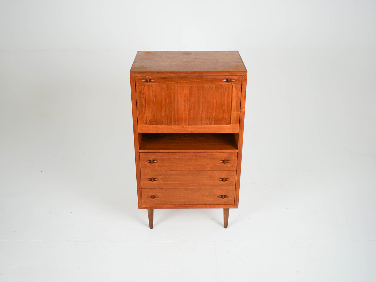 Teak Regal Schrank Sideboard Bar Vintage 60er Mid Century