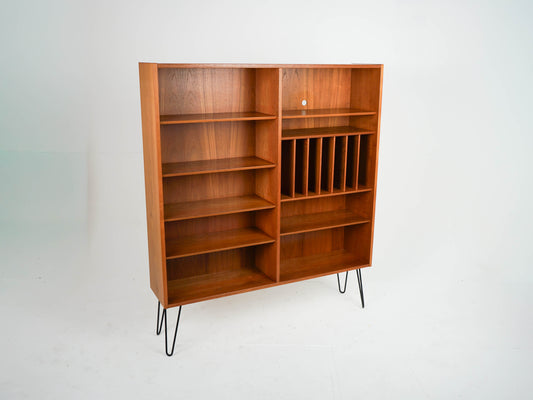 Teak Bücherregal Regal von Poul Hundevad Vintage Mid Century