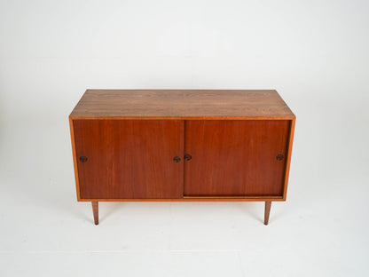 Teak Sideboard Schrank Anrichte Vinyl Vintage Mid Century