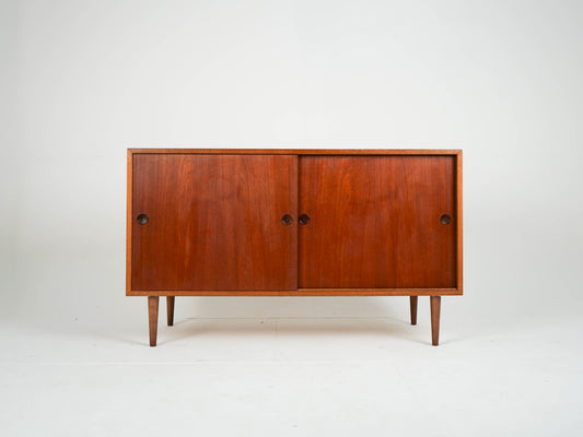 Teak Sideboard Schrank Anrichte Vinyl Vintage Mid Century