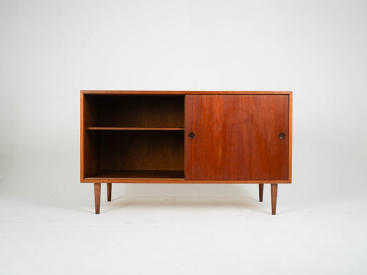 Teak Sideboard Schrank Anrichte Vinyl Vintage Mid Century