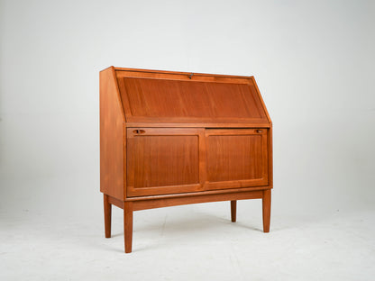 Vintage Teak Sekretär Schreibtisch / HW Klein Bramin Mid Century