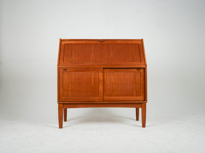 Vintage Teak Sekretär Schreibtisch / HW Klein Bramin Mid Century
