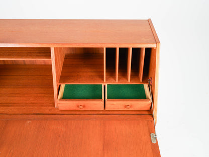Vintage Teak Sekretär Schreibtisch / HW Klein Bramin Mid Century