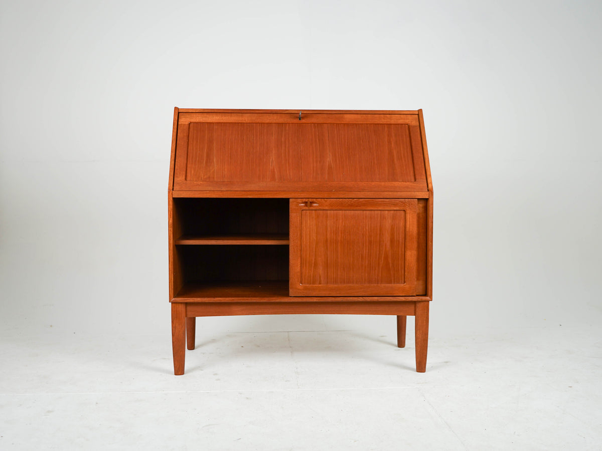 Vintage Teak Sekretär Schreibtisch / HW Klein Bramin Mid Century