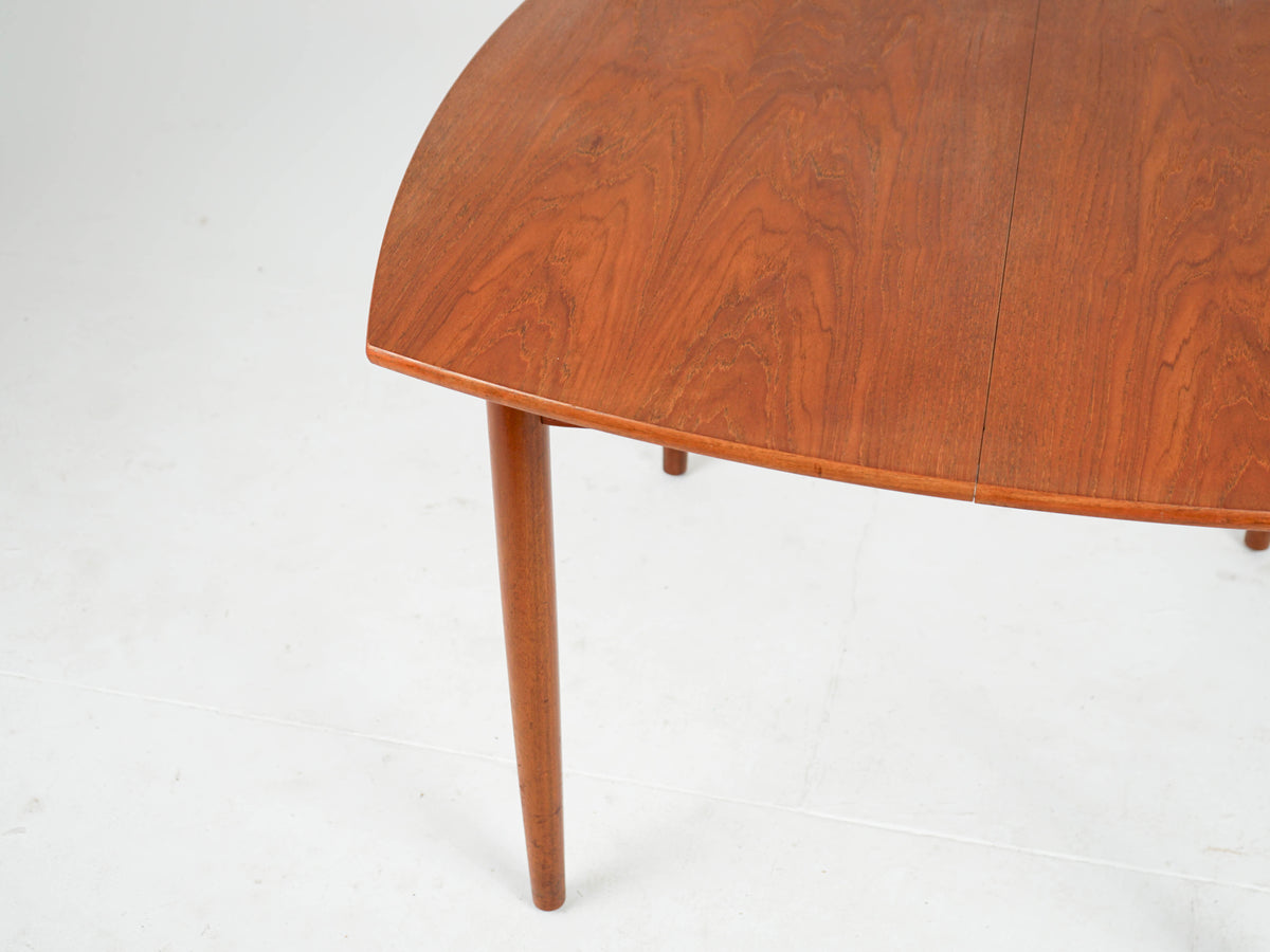 Vintage Teak Esstisch Ausziehtisch Mid Century