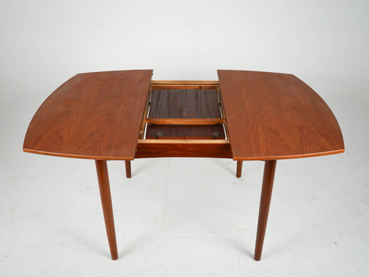 Vintage Teak Esstisch Ausziehtisch Mid Century