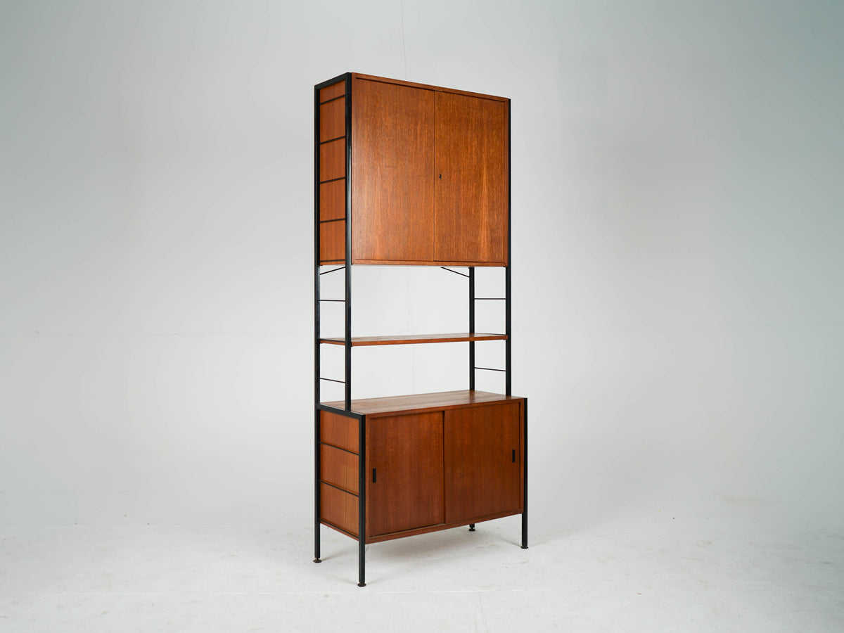 Vintage Teak Regal Bücherregal freistehend Mid Century