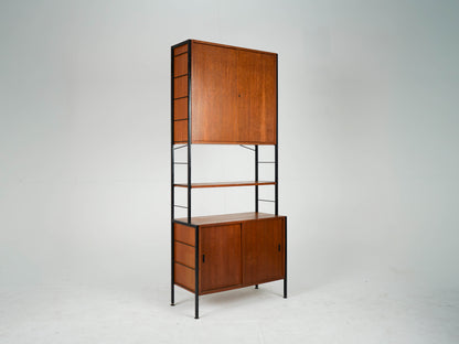 Vintage Teak Regal Bücherregal freistehend Mid Century