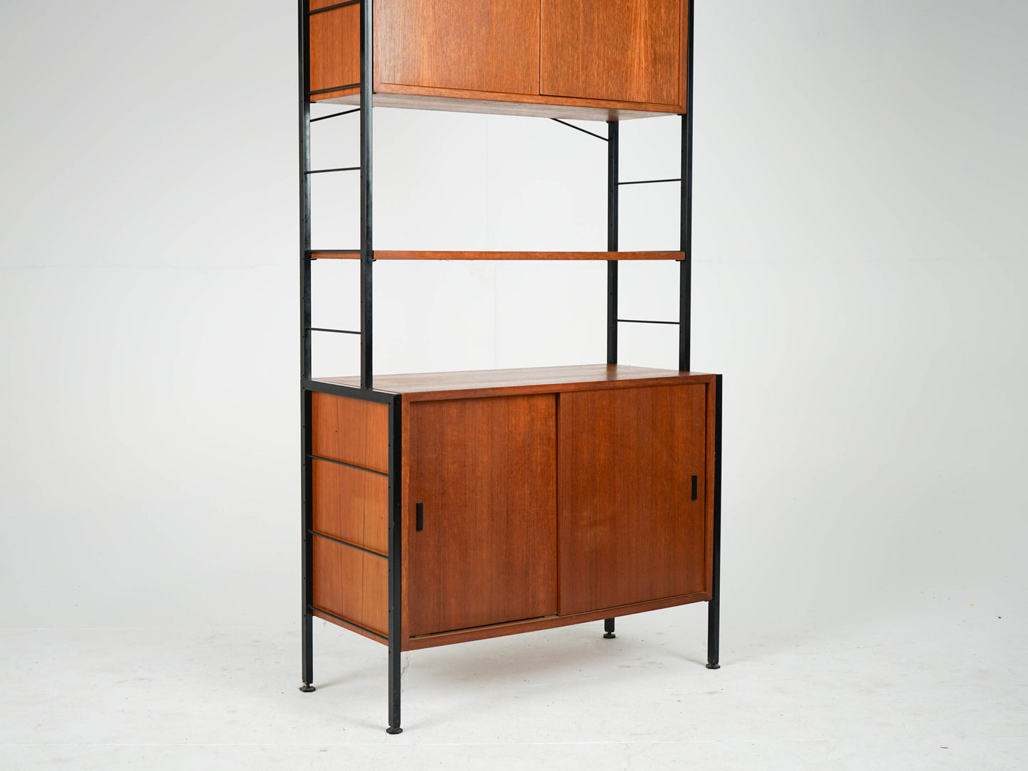 Vintage Teak Regal Bücherregal freistehend Mid Century