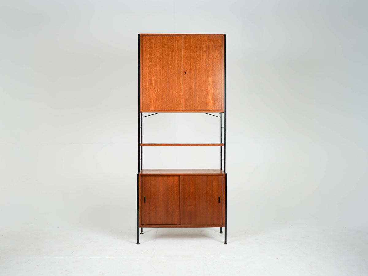 Vintage Teak Regal Bücherregal freistehend Mid Century
