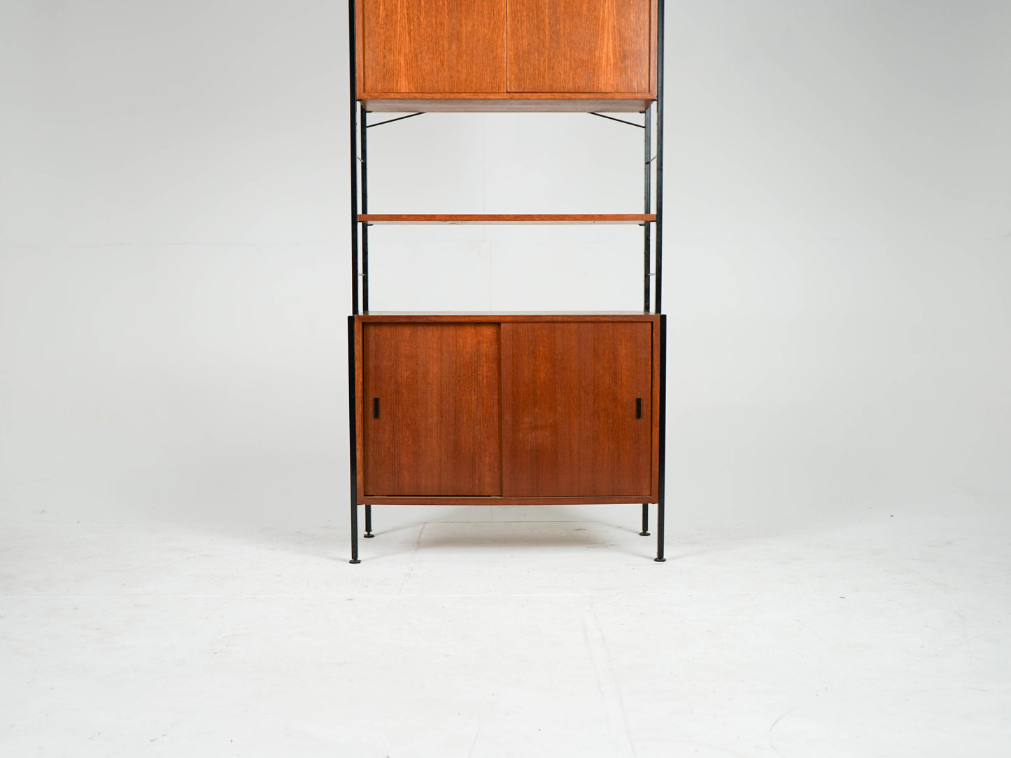 Vintage Teak Regal Bücherregal freistehend Mid Century