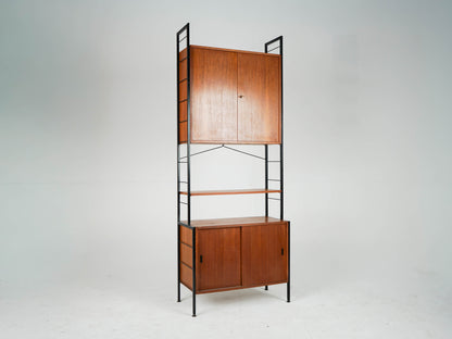 Vintage Teak Regal Bücherregal freistehend Mid Century