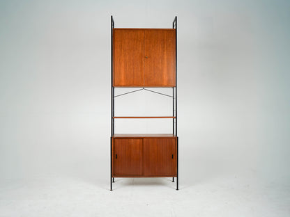 Vintage Teak Regal Bücherregal freistehend Mid Century
