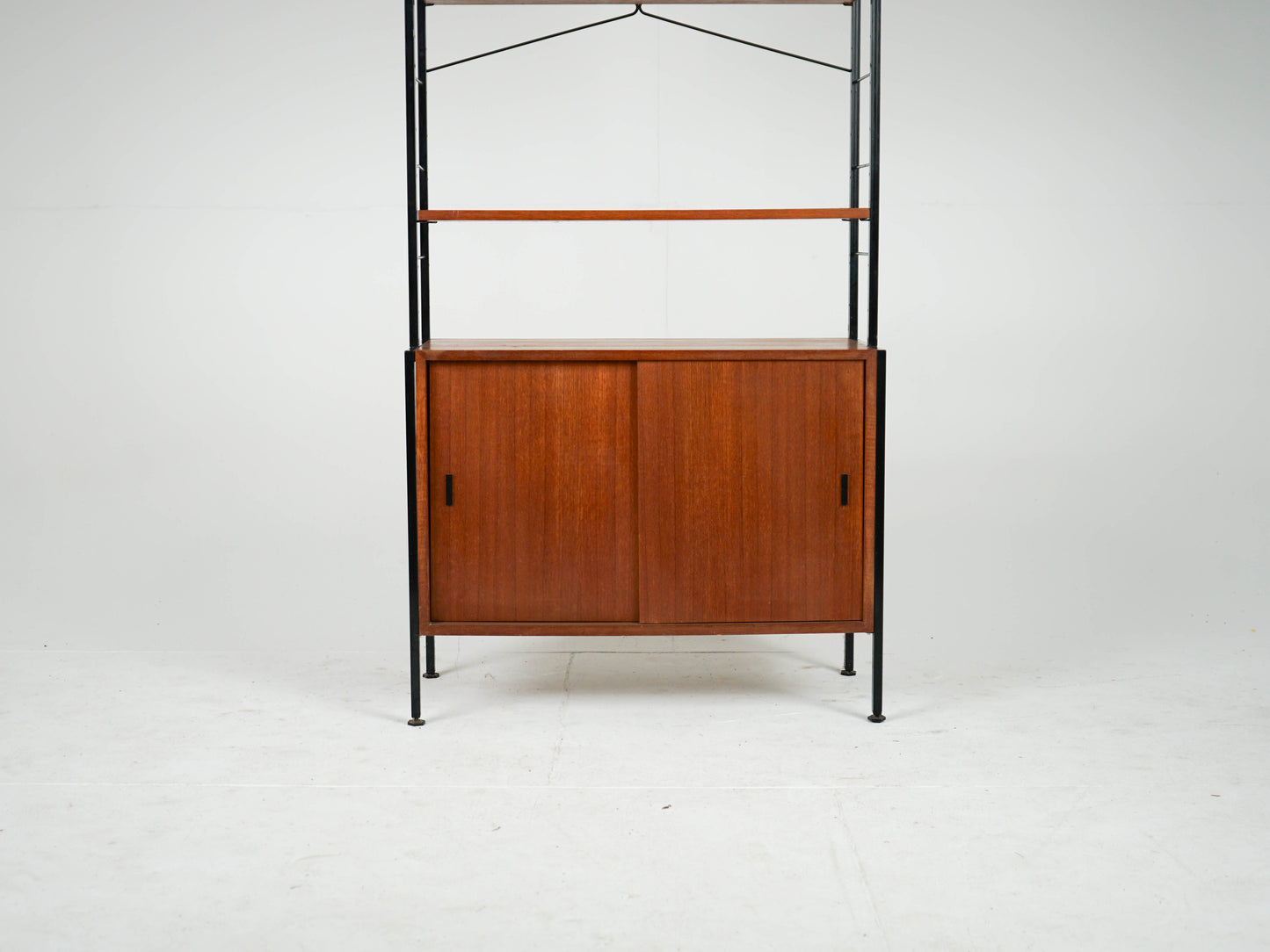 Vintage Teak Regal Bücherregal freistehend Mid Century