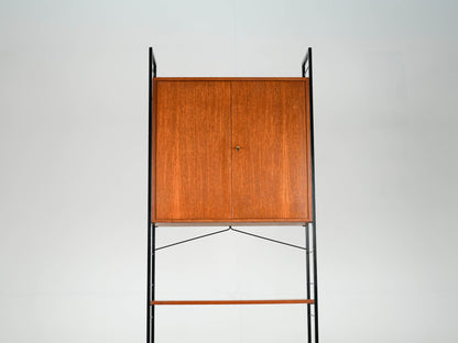 Vintage Teak Regal Bücherregal freistehend Mid Century