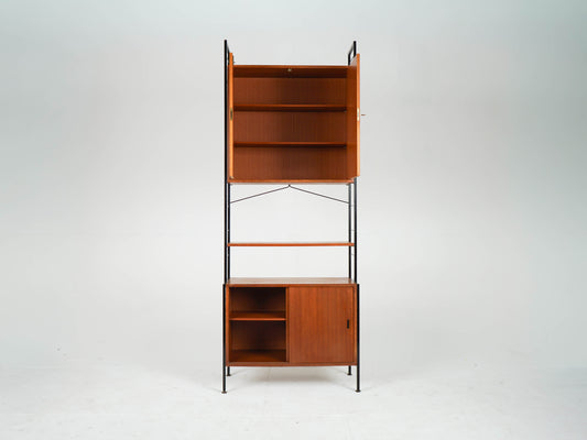 Vintage Teak Regal Bücherregal freistehend Mid Century