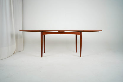 Vintage Teak Esstisch Ausziehtisch Mid Century