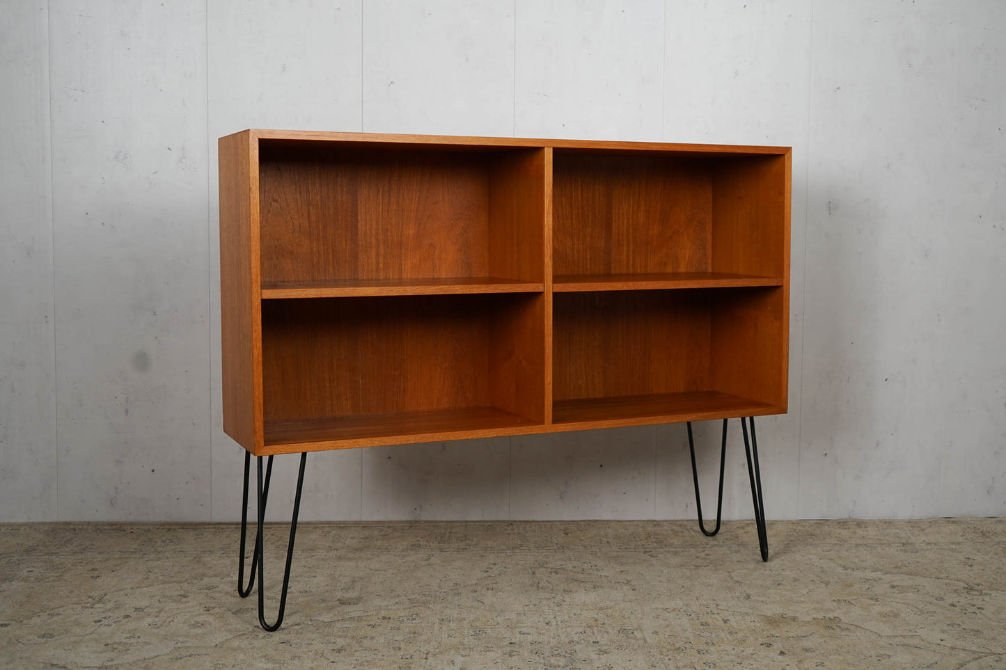 Teak Regal Bücherregal TV Regal Vintage 60er Mid Century Dänisch